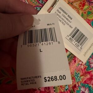 Johnny Was Vibrant Floral bathingsuit